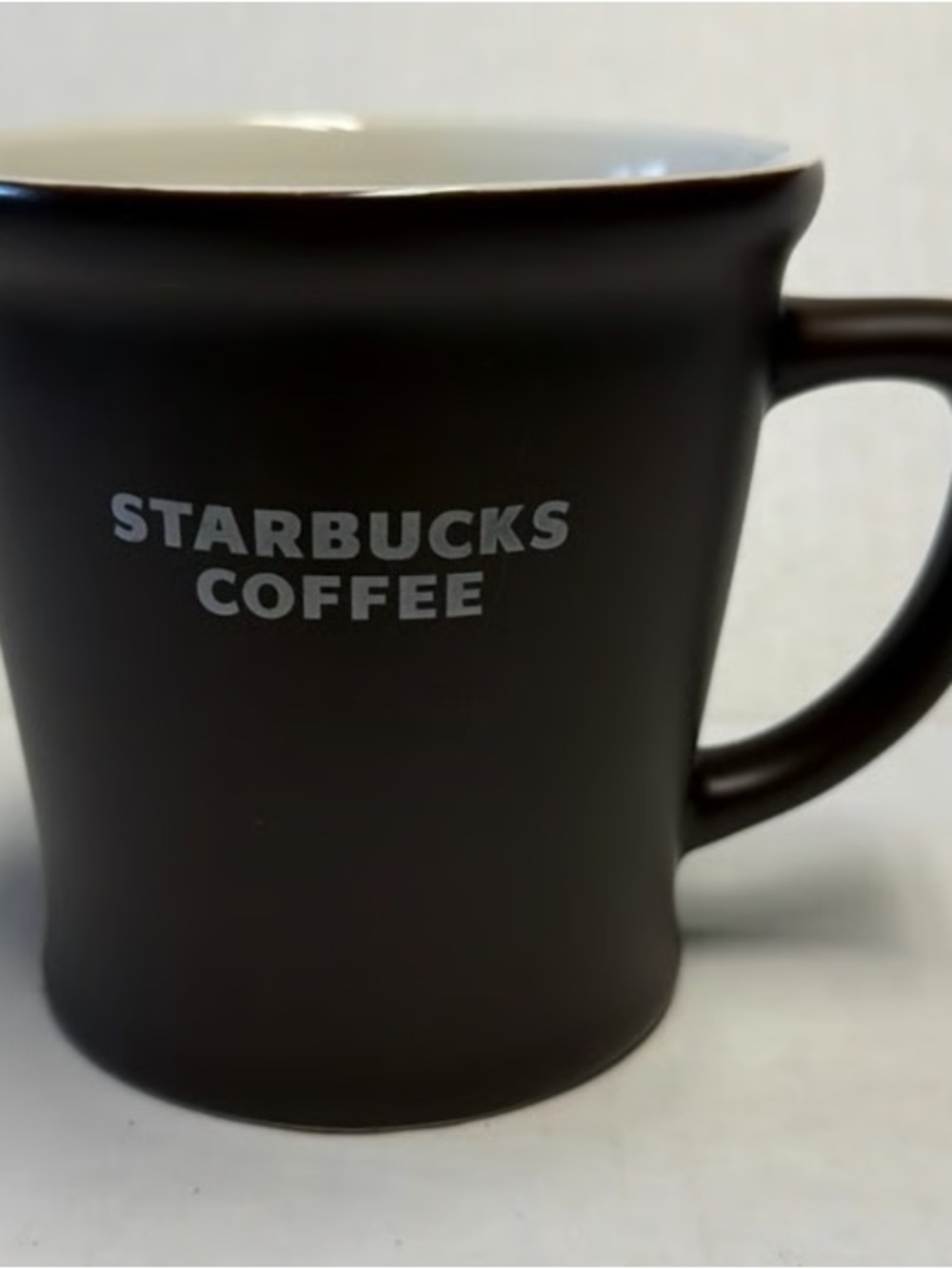 Starbucks Coffee Matte Black Ceramic Mug